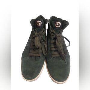 Gucci Green High Top Sneakers